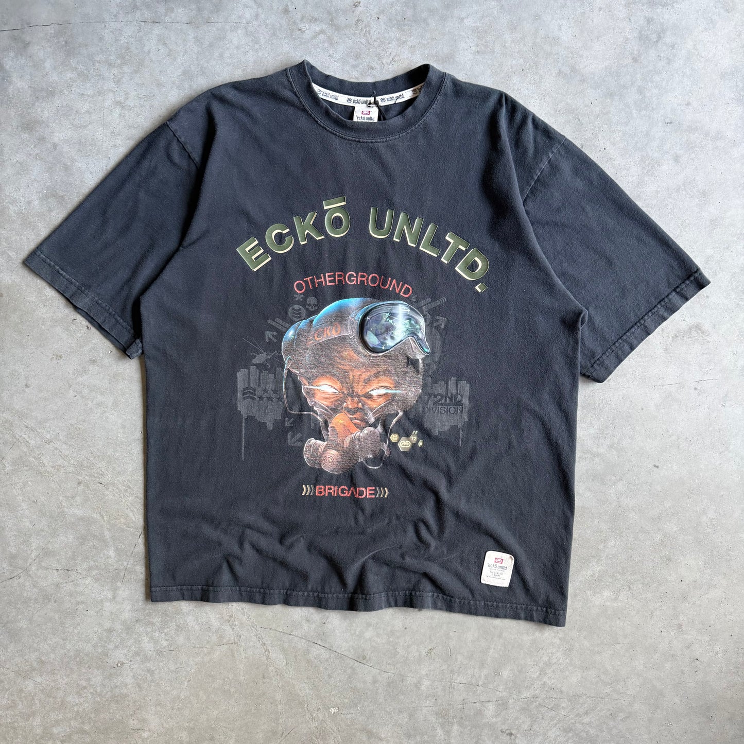 Y2K Ecko Otherground Brigade T Shirt