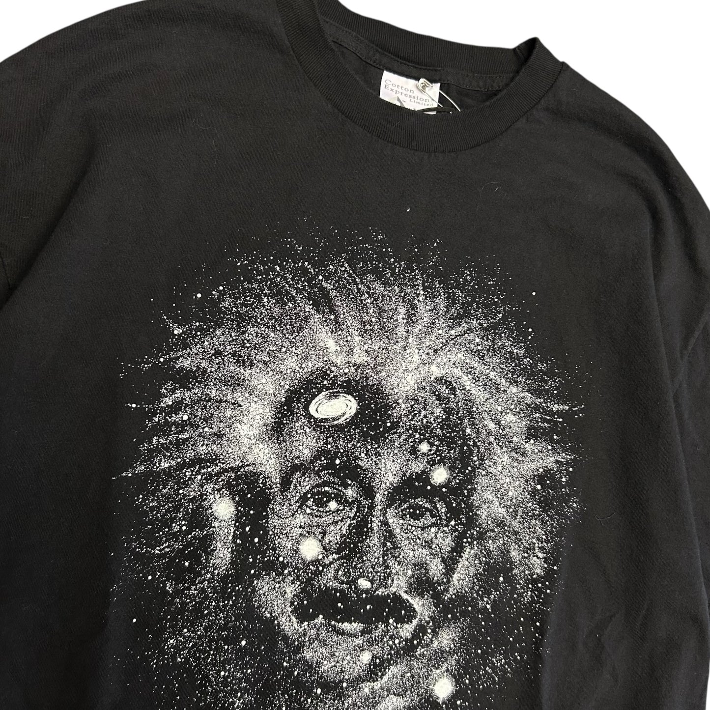 Vintage Albert Einstein Space Face & Quote Tee