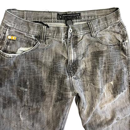 Y2K South Pole Loose Fit Grey Jeans