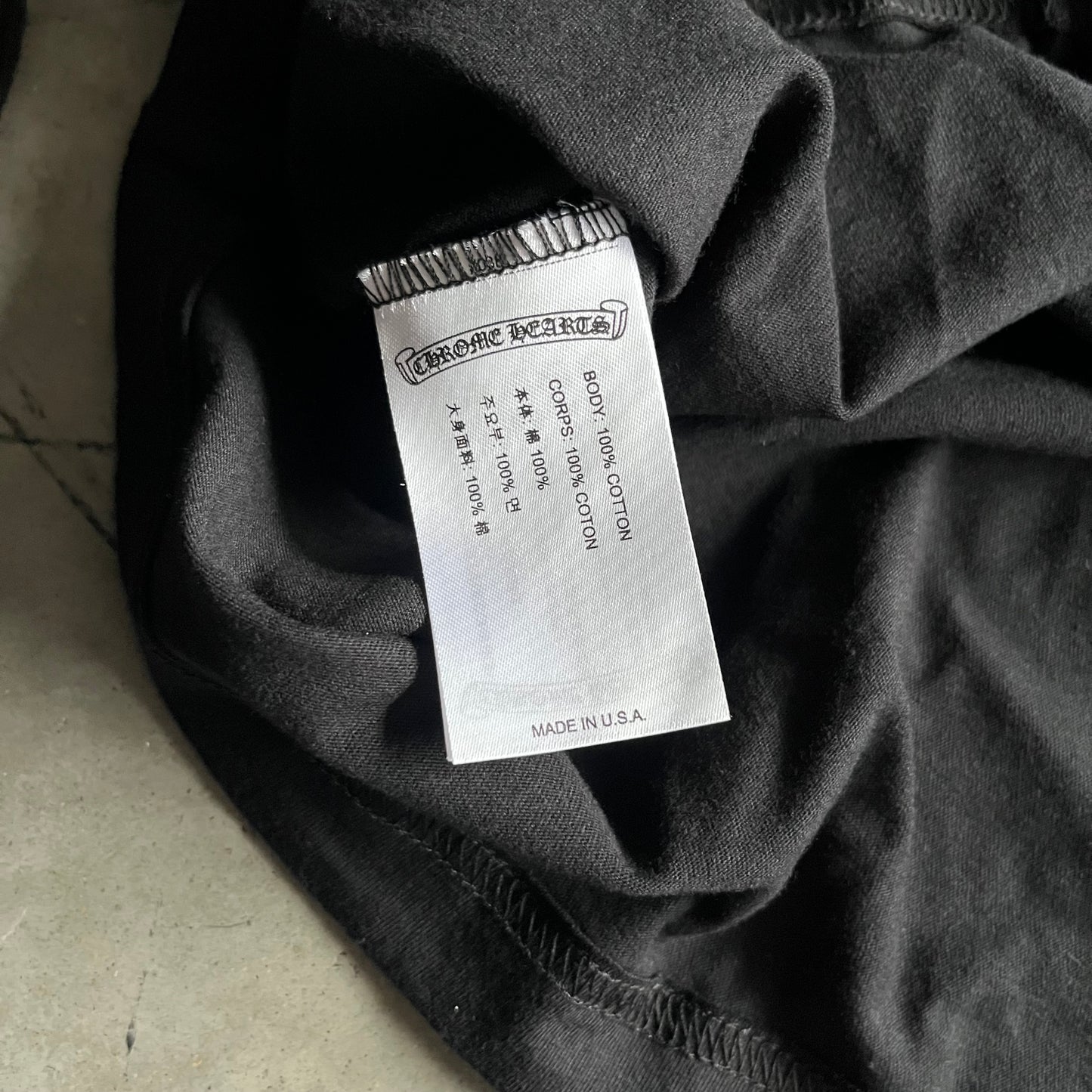 Chrome Hearts Miami Horseshoe Longsleeve T Shirt - XL