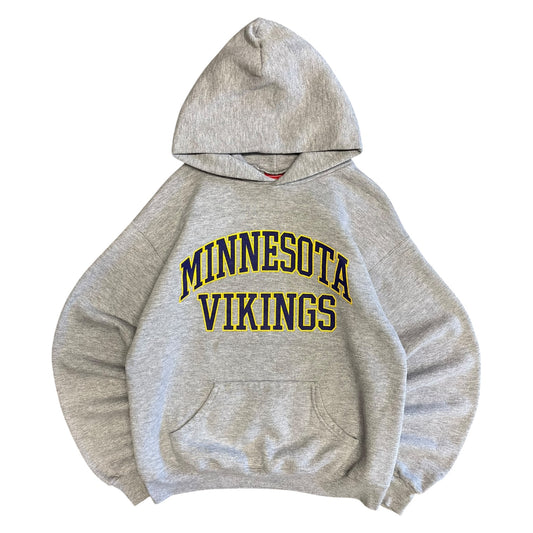 Vintage NFL Minnesota Vikings Grey Hoodie