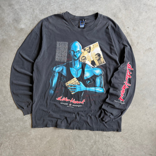 Vintage Da Link Went Blue Man Quote Longsleeve