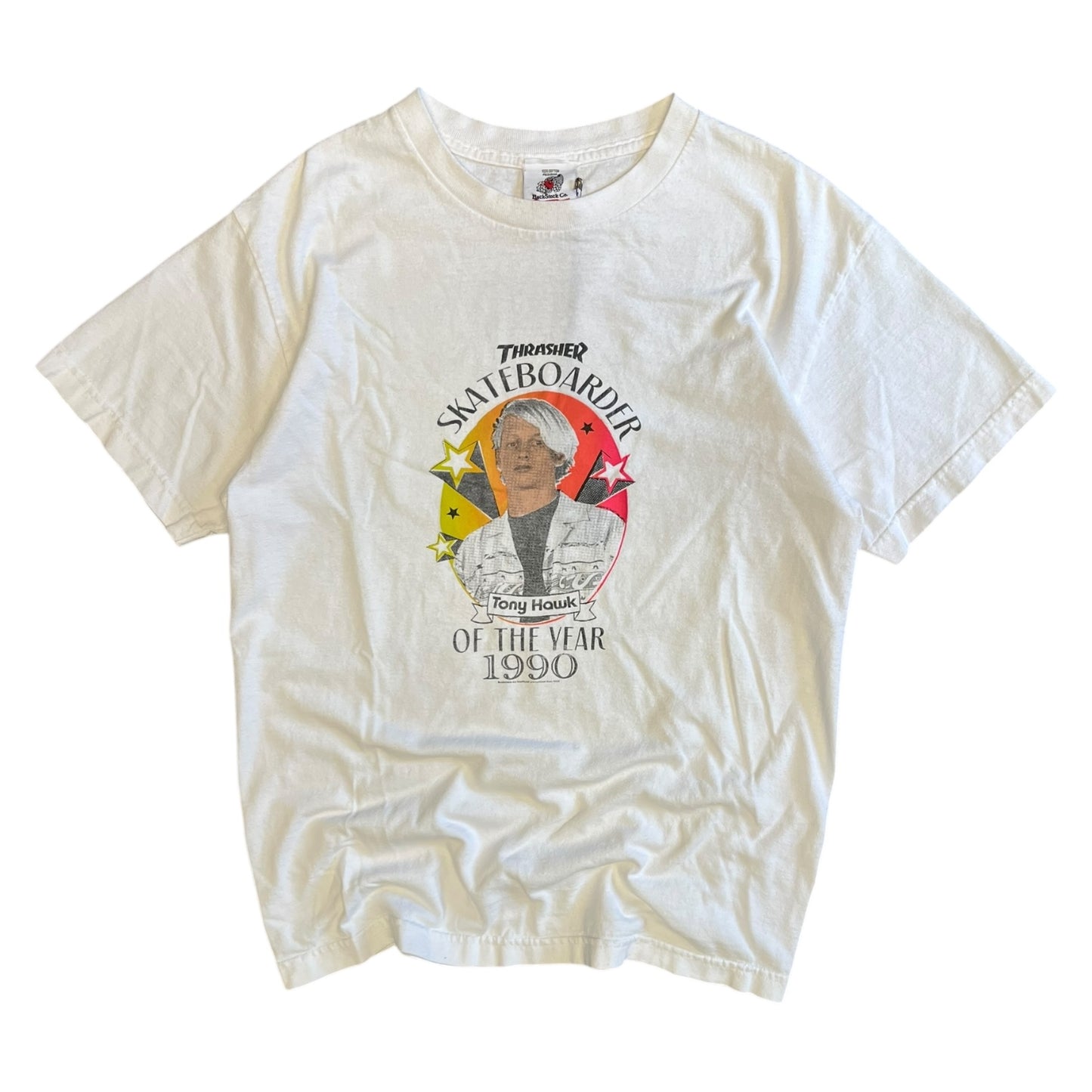 Tony Hawk 1990 Skater of The Year Backstock Tee