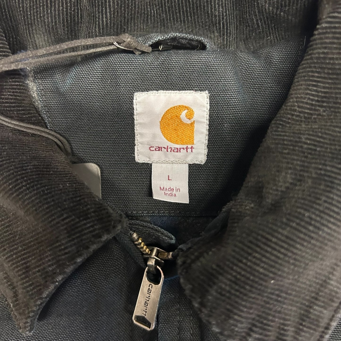 Carhartt Black Detroit Blanket Lined Jacket