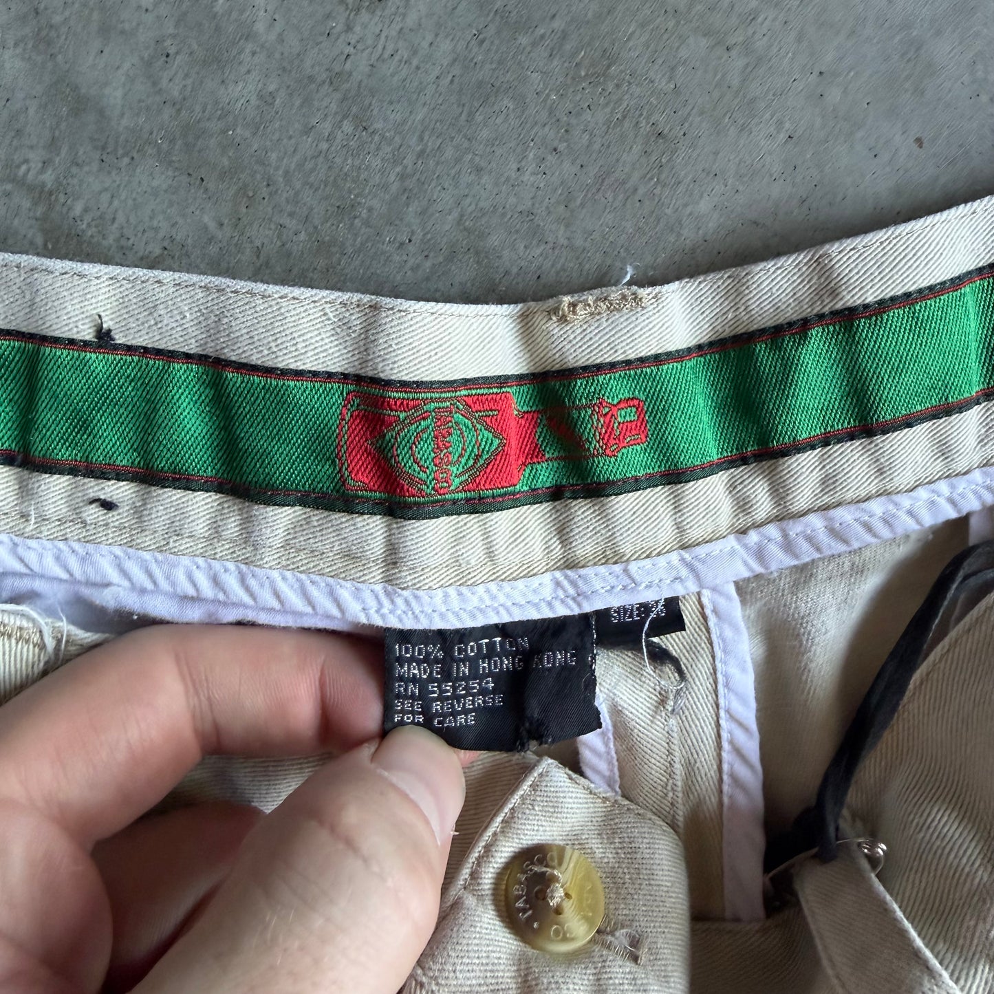 Y2K Tabasco Khaki Chino Shorts