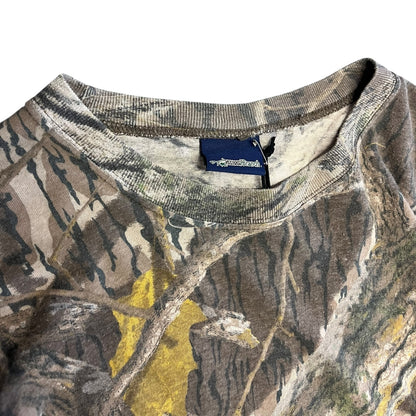 Vintage Camo Mossy Oak Shadow Branch L/S Tee