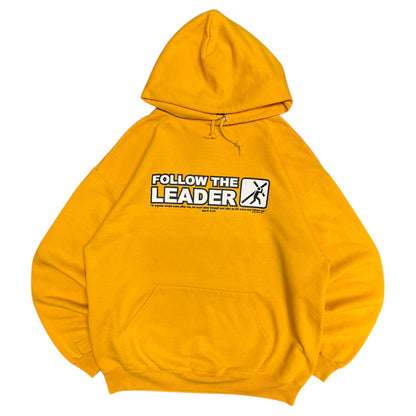 Y2K Jesus Follow The Leader Yellow Hoodie