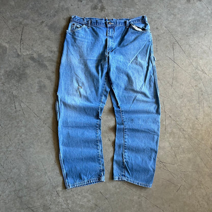 Y2K Dickies Distressed Faded Carpenter Jeans