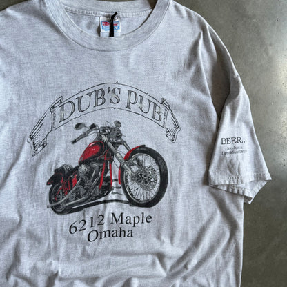 Vintage Dub’s Pub Omaha Motorcycle Tee