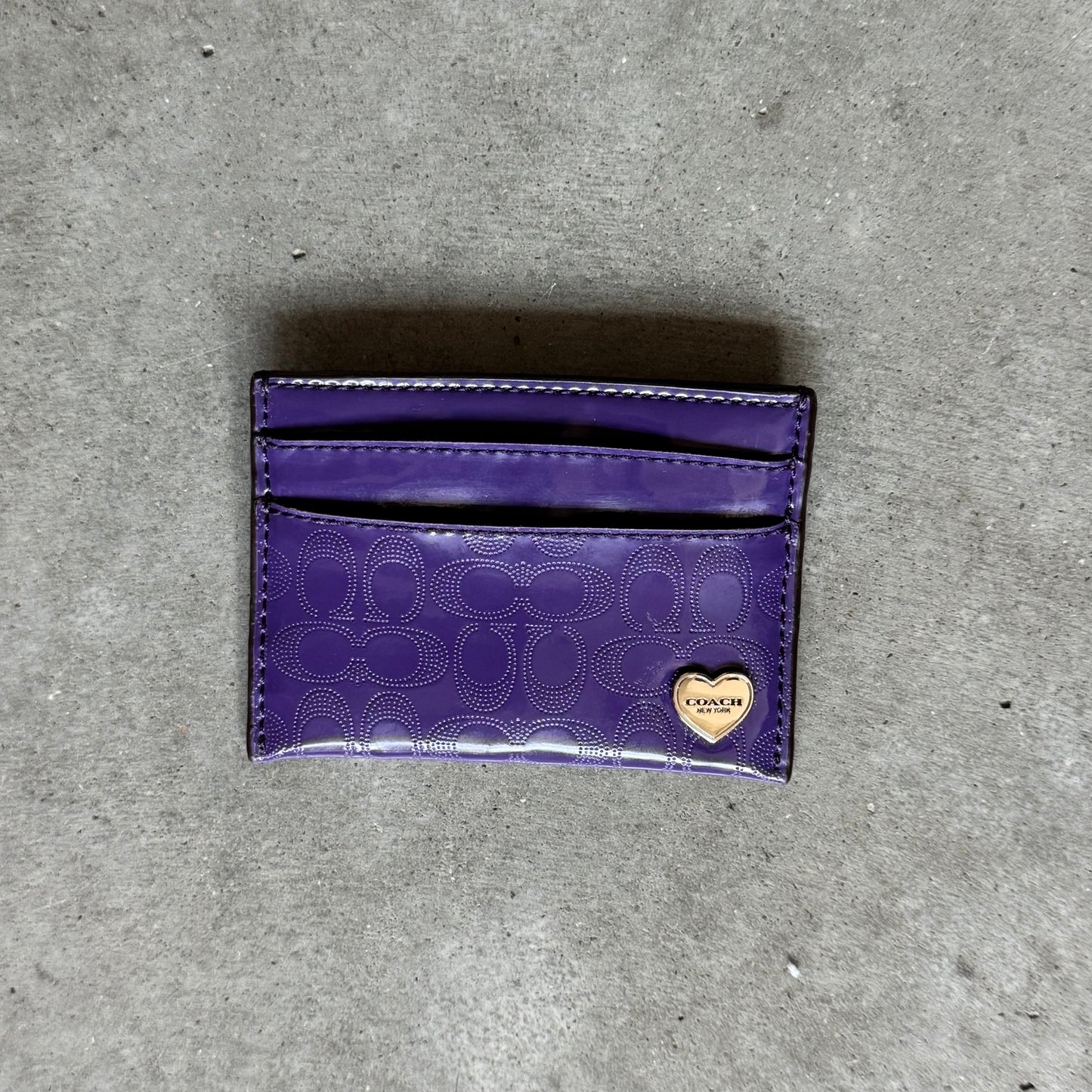 Coach Peyton Signature Crossbody Crossbody Purple
