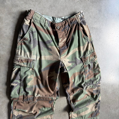 Vintage Military Surplus Camo Cargo Pants