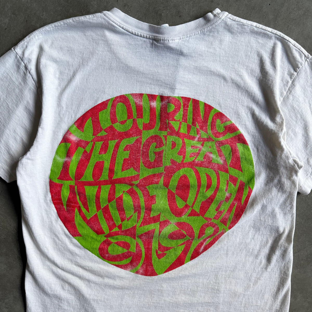 Vintage 1992 Tom Petty & The Heartbreakers Great Wide Open Tour T Shirt