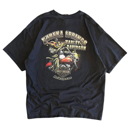 Y2K Harley Davidson Eureka Springs Tee