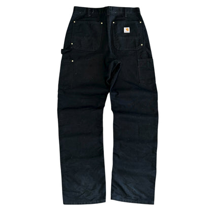 Carhartt ‘B01 BLK’ Dungaree Fit Double Knee Carpenters