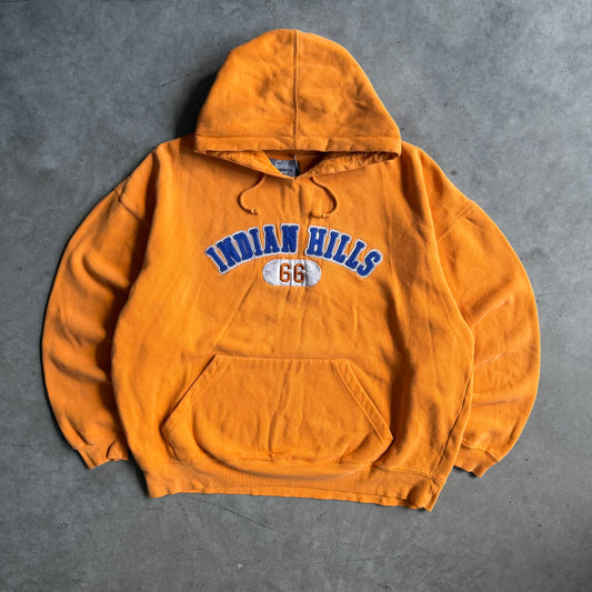 Y2K Indian Hills #66 Gold Hoodie