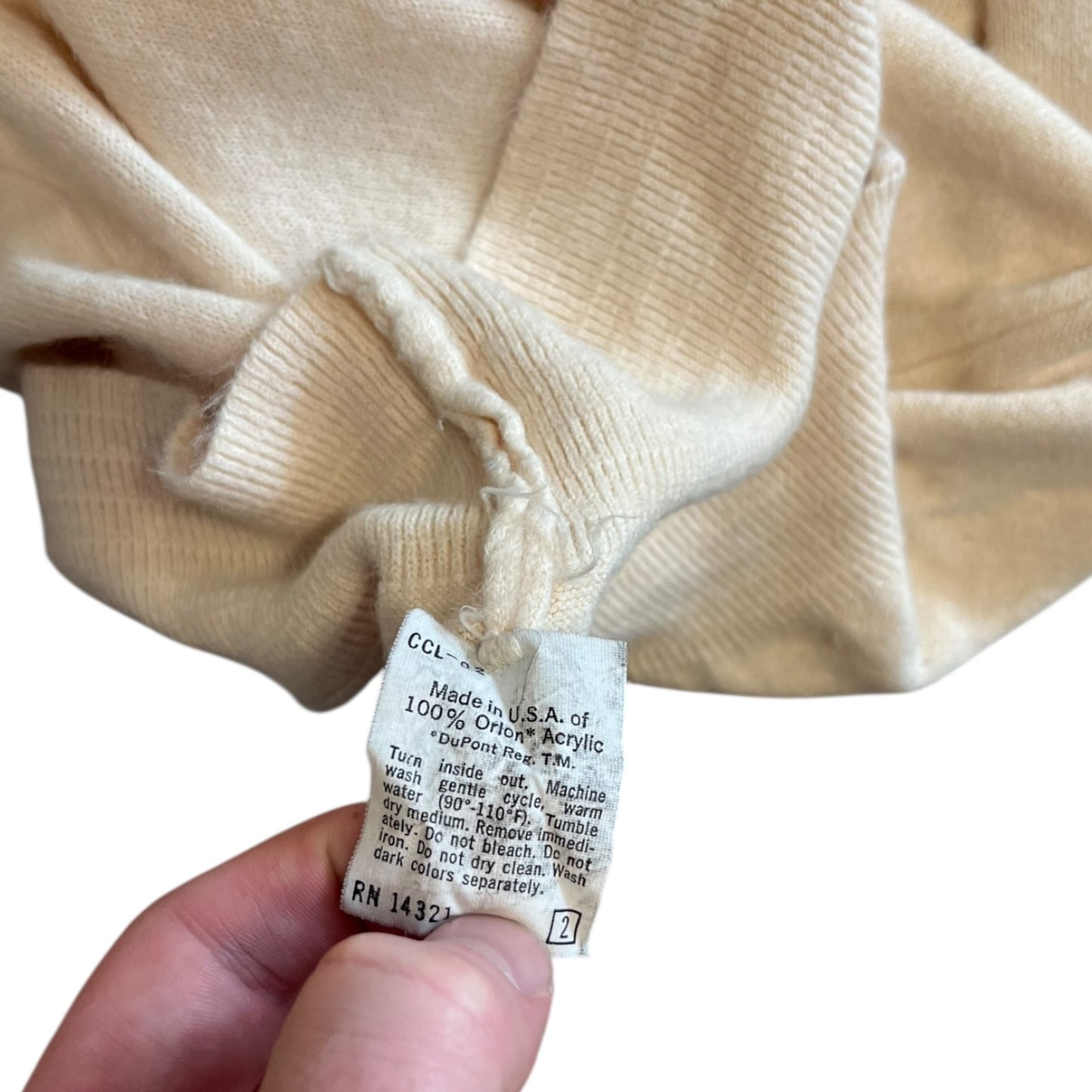 Vintage Christian Dior Monsieur V Neck Sweater