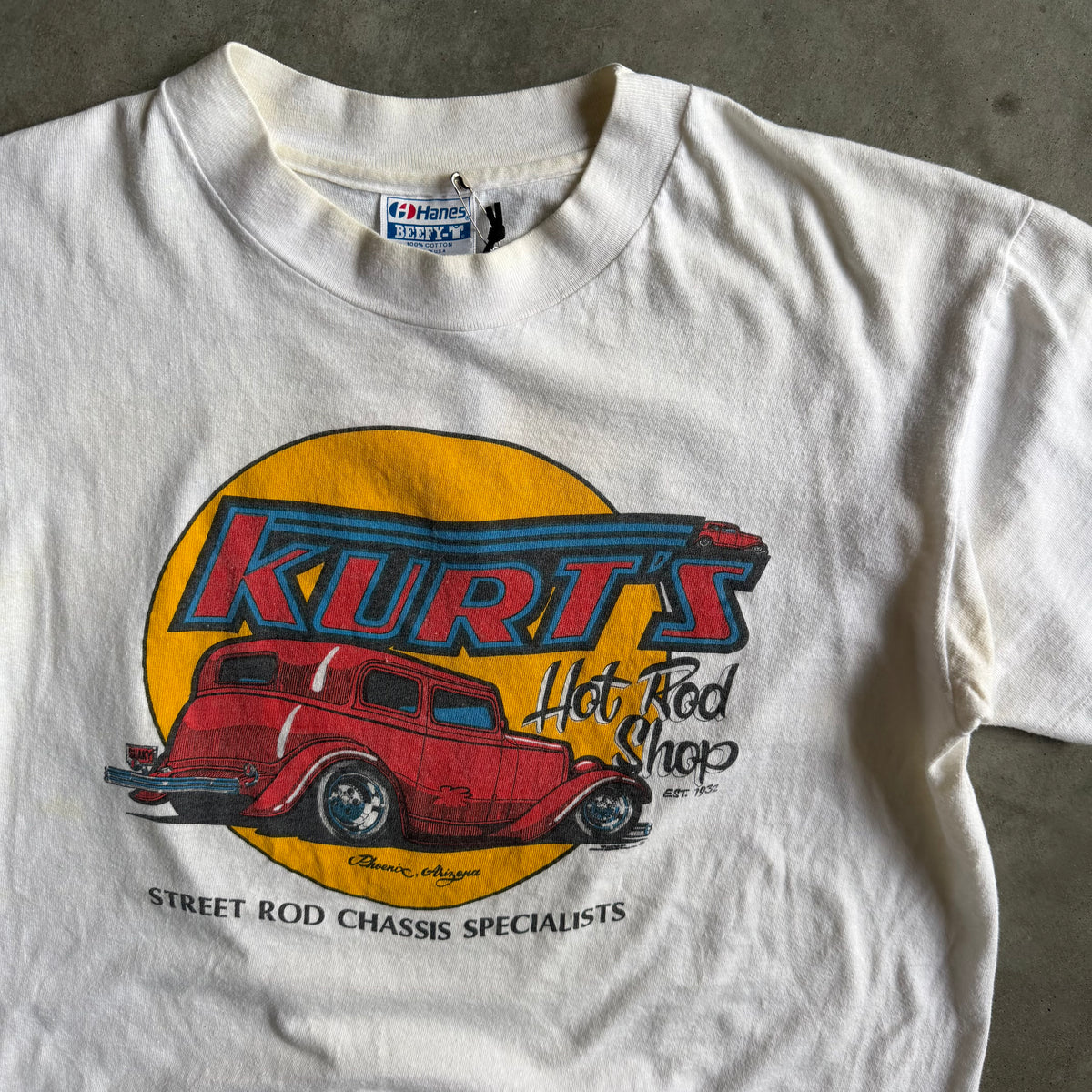 Vintage Kurt’s Hot Rod Shop Promo Tee