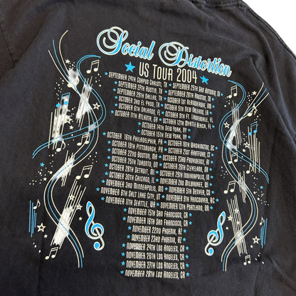 Vintage Social Distortion 2004 US Tour Tee