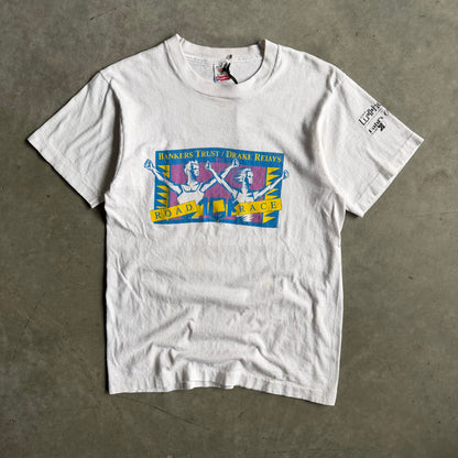 Vintage 1992 Bankers Trust Drake Relays 10k Road Race Tee