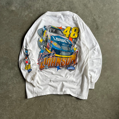 Y2K NASCAR Jimmie Johnson #48 Longsleeve Tee