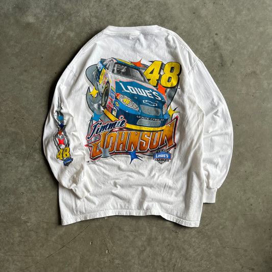 Y2K NASCAR Jimmie Johnson #48 Longsleeve Tee