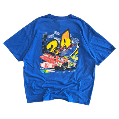 Y2K Jeff Gordon Portrait and Signature NASCAR Tee