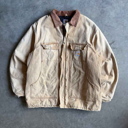 Vintage Thrashed Carhartt ‘C03 BRN’ Arctic Jacket