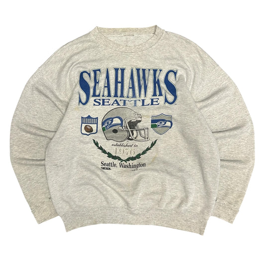 Vintage 1995 Seattle Seahawks Crest Sweatshirt