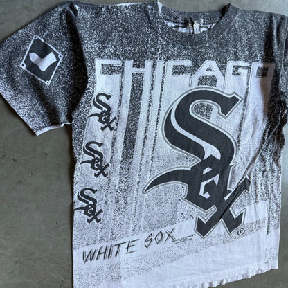 Vintage 1991 Chicago White Sox AOP Baseball Tee