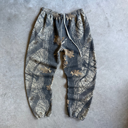 Vintage Jerzees Outdoors RealTree Hardwood Camo Sweatpants