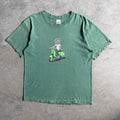 Vintage Mxpx Punk Rock Scooter Faded Green Band Tee