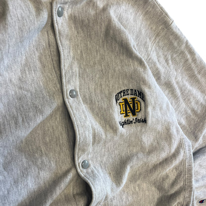 80s Champion Reverse Weave Notre Dame Cardigan