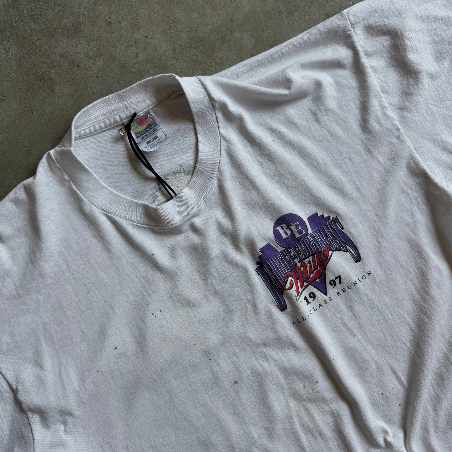 Vintage Miller Lite “Quack One Open” Beer Duck Tee