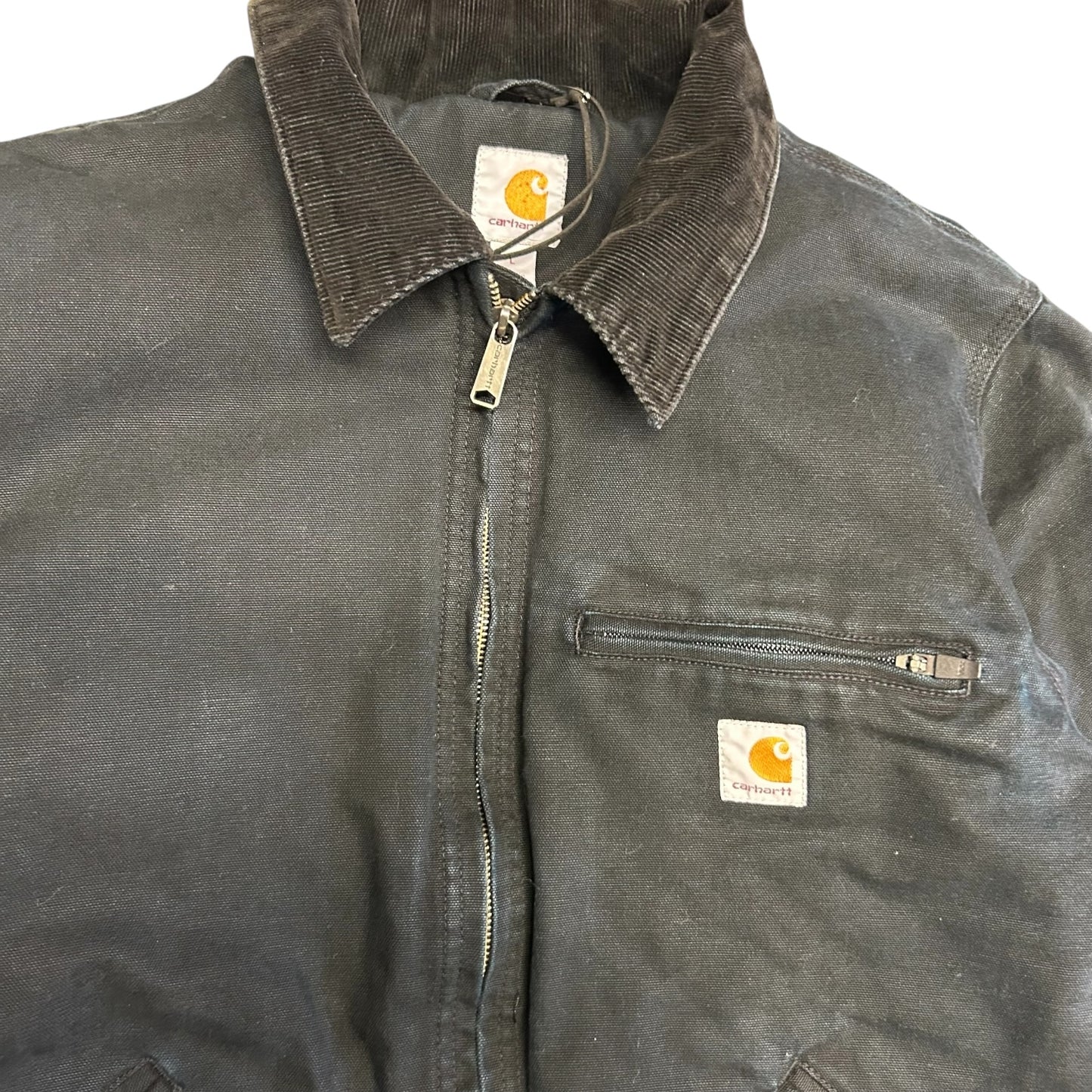 Carhartt Black Detroit Blanket Lined Jacket