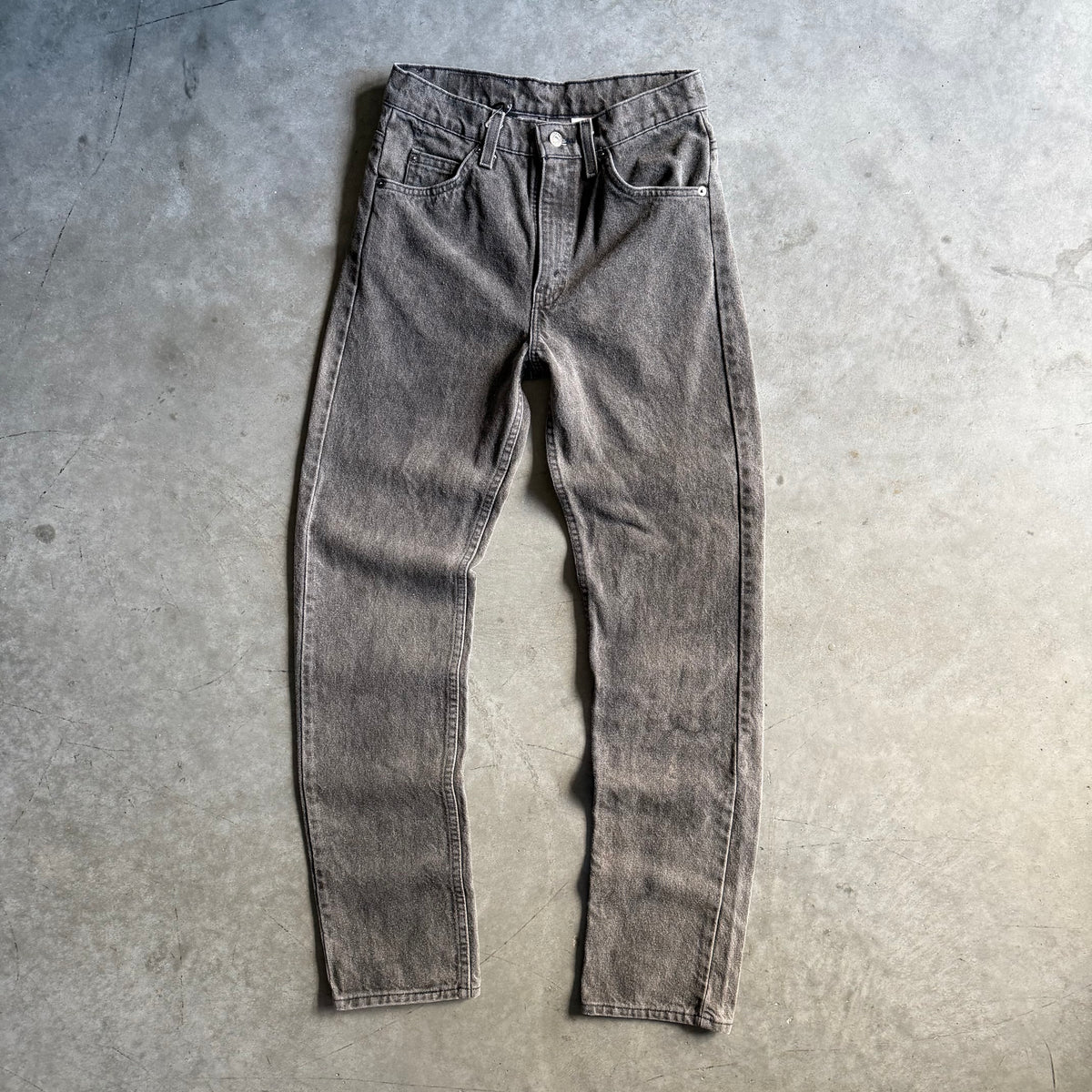 Vintage Levi’s 505 Charcoal Wash Straight Leg Jeans