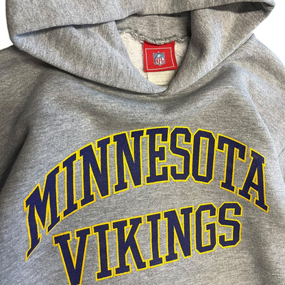 Vintage NFL Minnesota Vikings Grey Hoodie