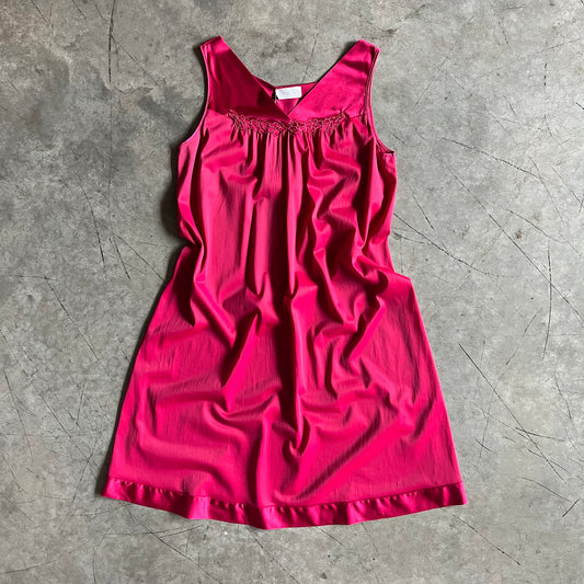 Women’s Vintage Vanity Fair Maroon Slip