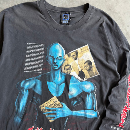 Vintage Da Link Went Blue Man Quote Longsleeve