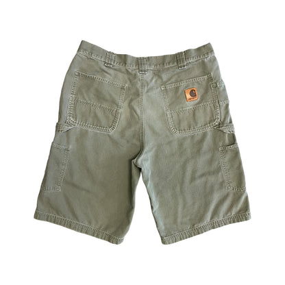 Vintage Carhartt Moss Green Canvas Shorts