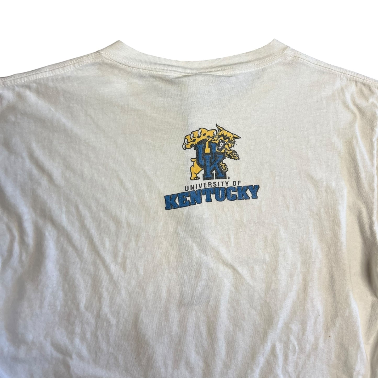 Vintage University Of Kentucky Scratch Through Tee