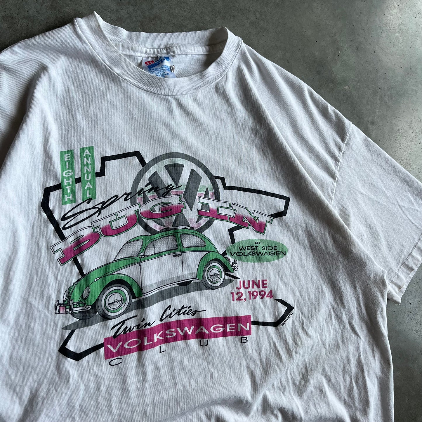 Vintage Volkswagen ‘Spring Bug In’ Car Show Tee
