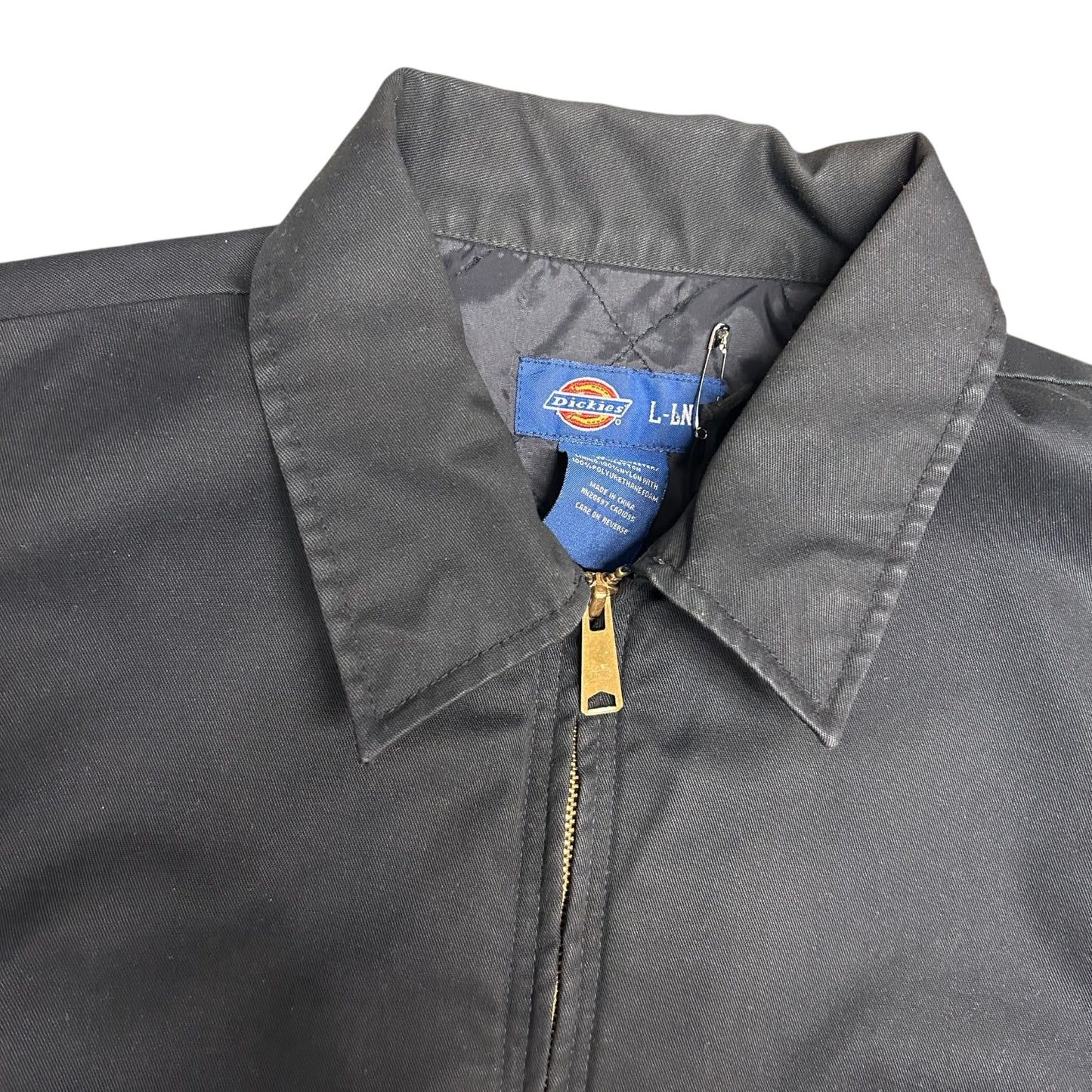 Y2K Dickies Black Detroit Style Work Jacket