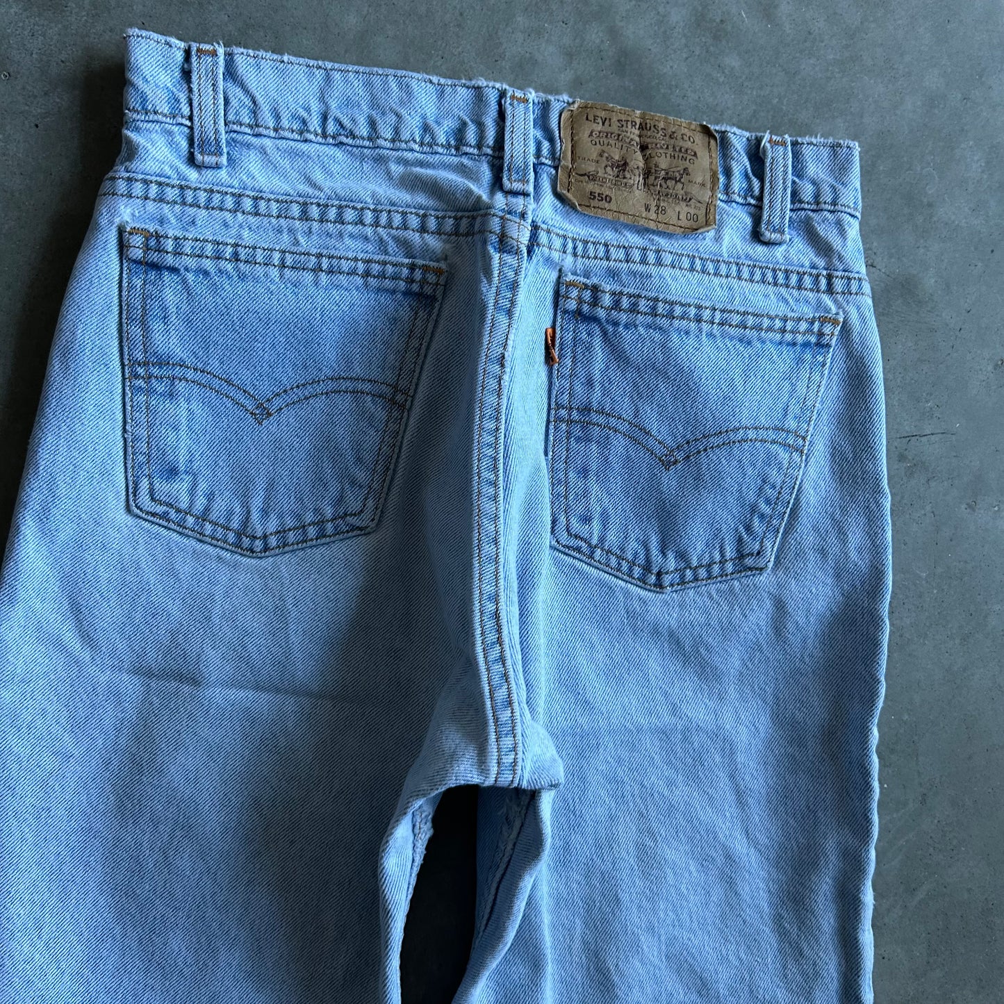 Y2K Levi’s Light Wash 550 Jorts