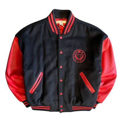 Vintage The Limited Wool/Leather Varsity Jacket