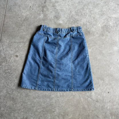 Women’s Y2K Cherokee Denim Skirt