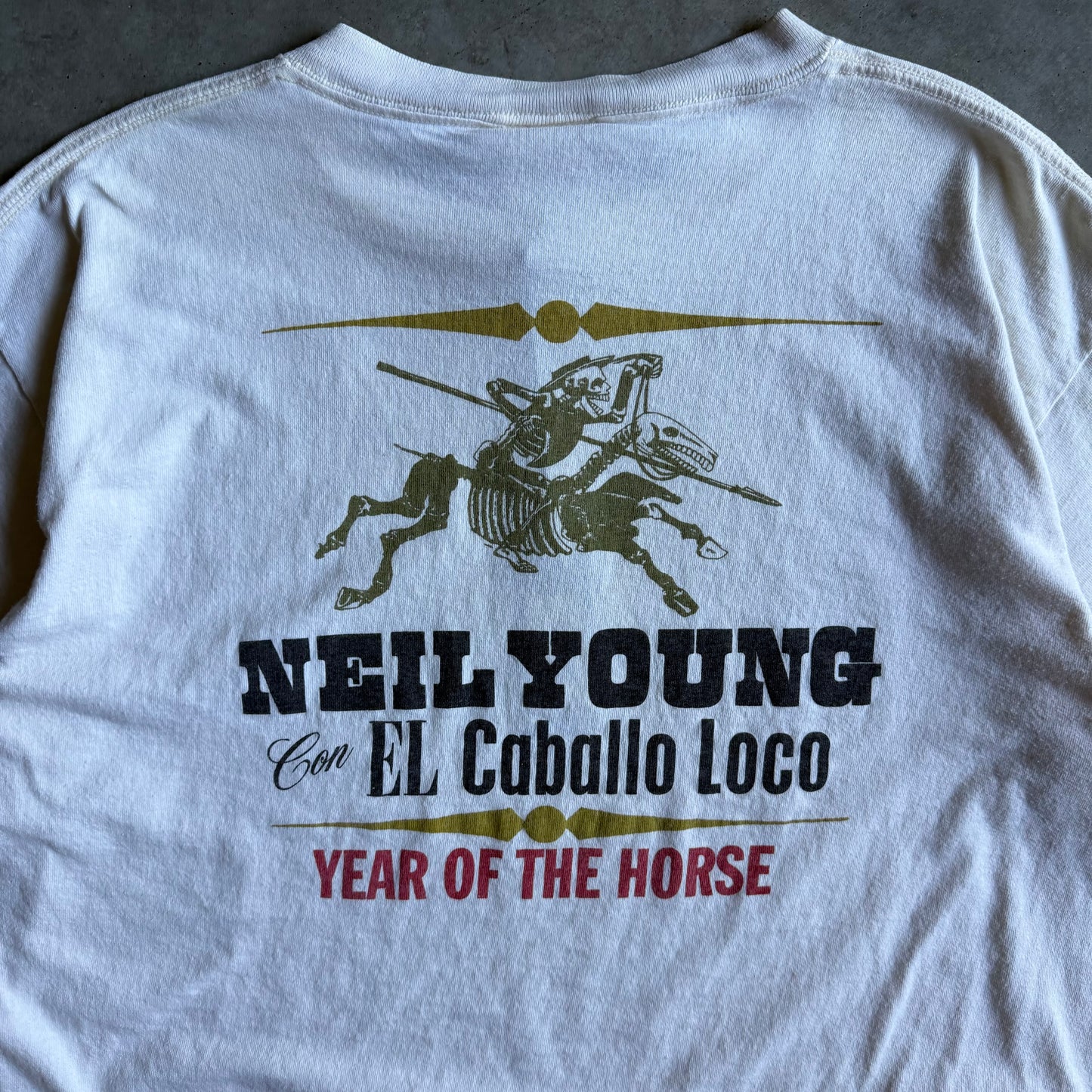 Vintage Neil Young Year Of The Horse ‘97 T Shirt