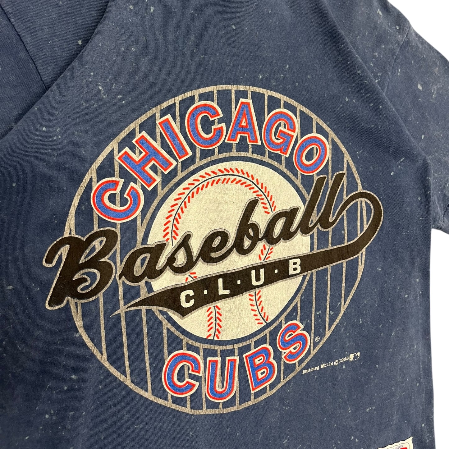 Vintage Nutmeg Chicago Cubs Baseball Club T Shirt