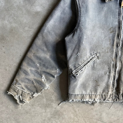 Vintage Thrashed Carhartt ‘J97 PTL’ Petrol Detroit Jacket