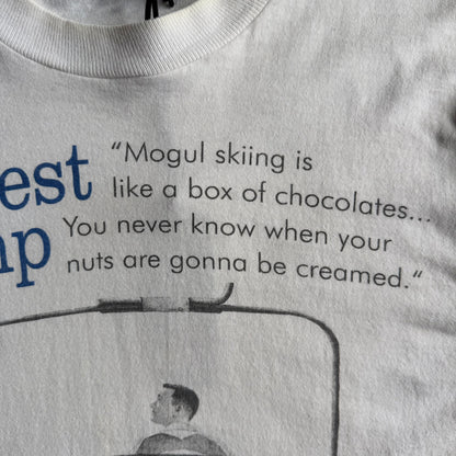 Vintage Aspen Forrest Bump Skiing Gag Tee