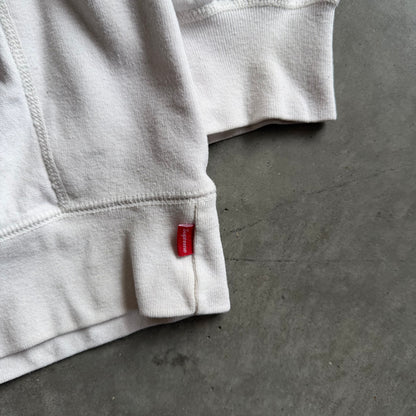 Supreme SS21 Swarovski ‘S’ Logo Hoodie White